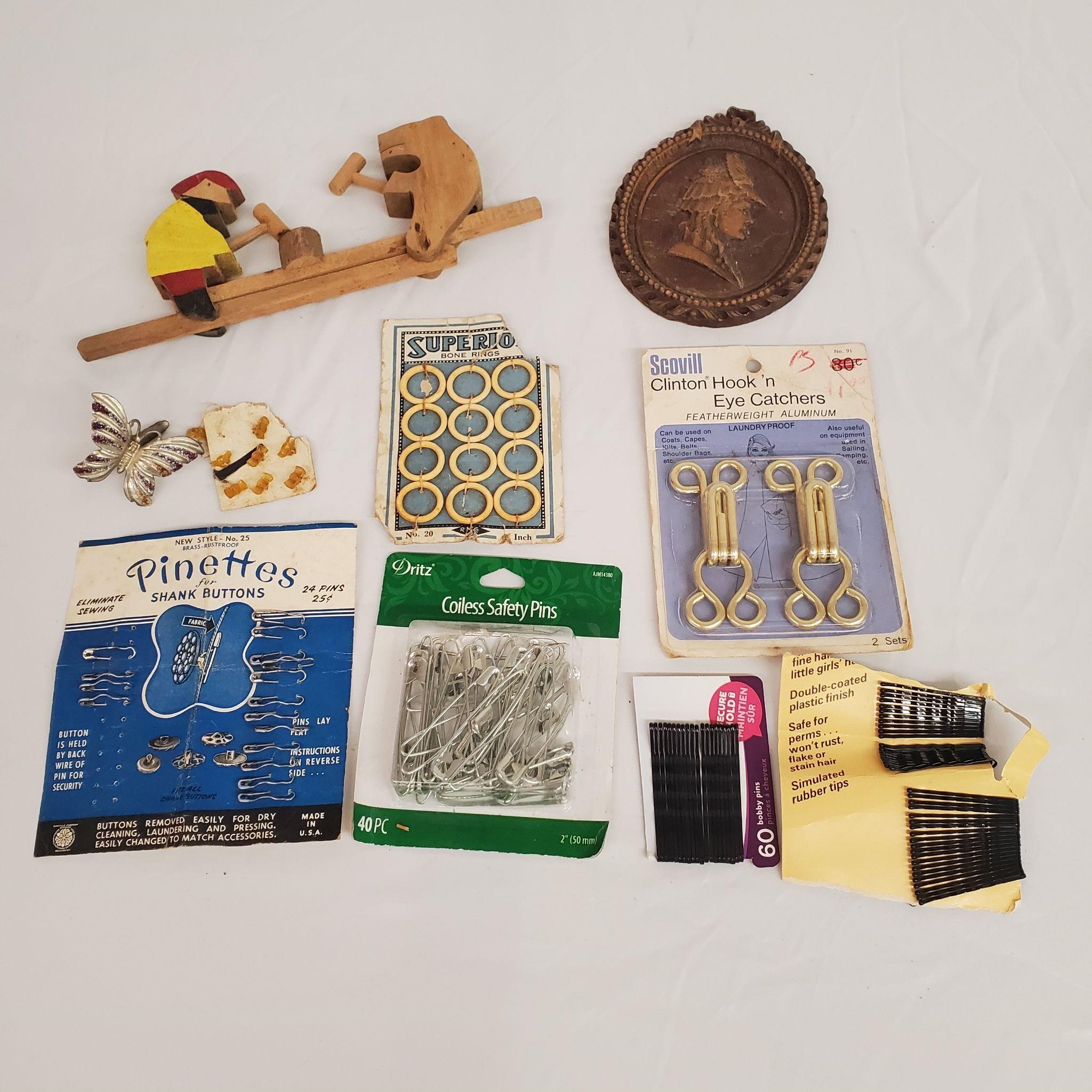 Wooden Toy and Crafters Lot