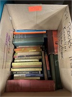 BOX OF VINTAGE BOOKS RELIGIOUS / EASTERN MEDICINE+