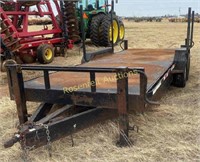 20' ALL STEEL IMPLEMENT TRAILER