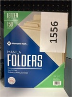 MM manila folder 150ct