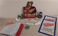 NHL Collectibles Incl. Red Wings Banner