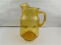 Vintage Amber Pitcher