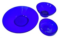 Cobalt Blue Glass Bowls