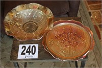 Glass Plate & Bowl