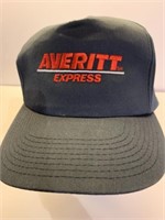 Averitt express snap to fit ball cap appears to