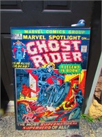 Vintage Ghost Rider Comic Poster 24 x 36"