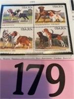 AMERICAN DOGS 1984 STAMP