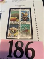 CORAL REEFS STAMP SET1980