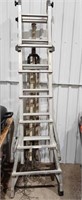 8' Featherlite Extension/Step Ladder