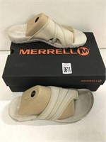 MERRELL WOMENS SANDALS SZ US 8 (GENTLY USED)
