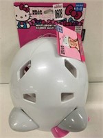 HELLO KITTY HELMET AGES 5-8