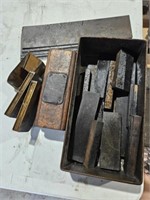 Letter press spacers and tin