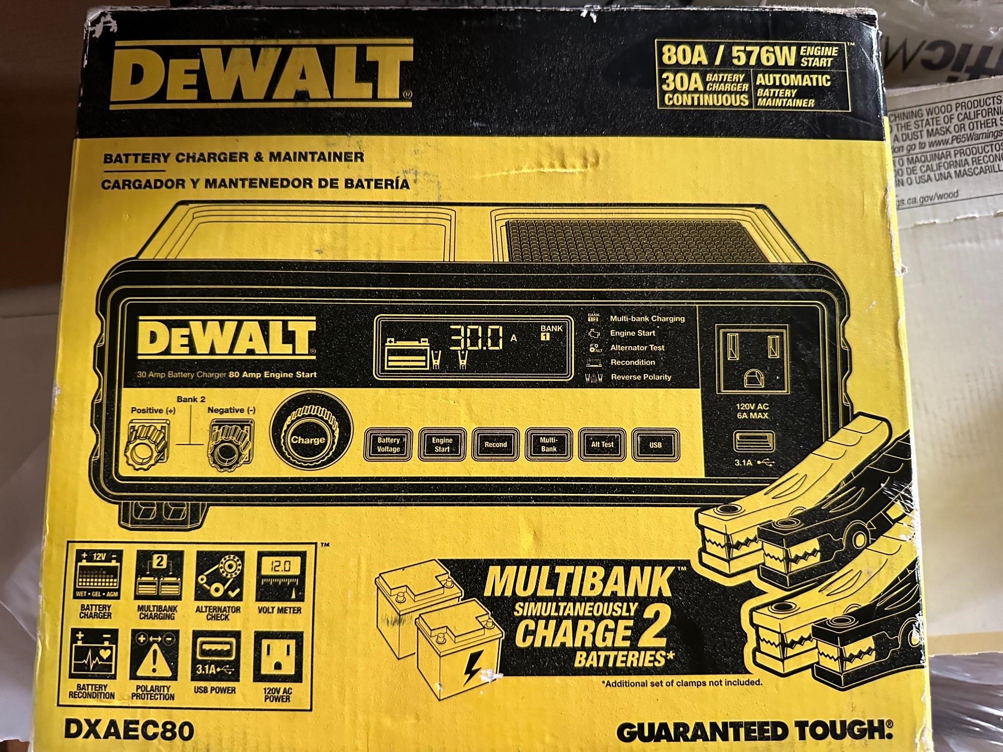 Dewalt battery charger & maintainer