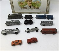 (12) VTG Toys, Tootie toy, Migit toy, Barclay