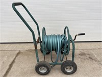 Hose reel cart