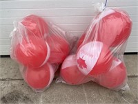 10 Canada PVC balls