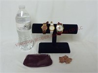 Watches, Leaf Pin / Brooch & Clasp Change Purse
