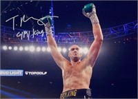 Autograph COA Tyson Fury Photo