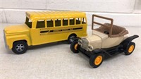 Hubley school bus, Tonka car