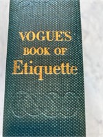 VOGUE ETIQUETTE BOOK, 1948