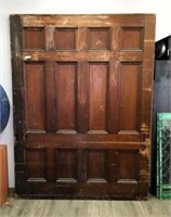 Double Wide Door/Wall Wood Panel