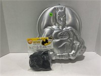 Batman cookie cutters, and cake mold