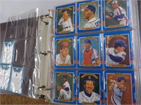 Album of Donruss baseball cards