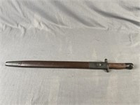 1907 Austrian Bayonet & Scabbard Mangrovite 44