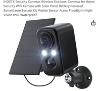 IHOXTX Security Cameras Wireless Outdoor