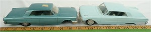 2 Ford Galaxy 1961 & 1963 Promo Cars AS IS