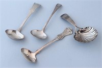 Exeter Hallmarked Sterling Silver Caddy Spoon and