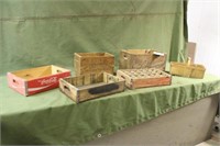 Vintage Wooden Boxes/Crates, Coca-Cola, Jacob
