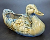 Vintage Irish Porcelain Duck Planter