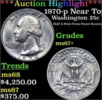 ***Auction Highlight*** 1970-p Washington Quarter