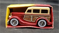 Vintage durable plastic Buddy L woody wagon