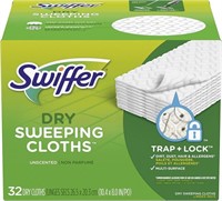 (N) Swiffer Sweeper Dry Sweeping Cloths, Mop and B