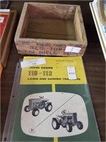 John Deere Manuel & Red Top Crate