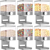 6 Pack Candy Dispenser  Countertop  Dry Food
