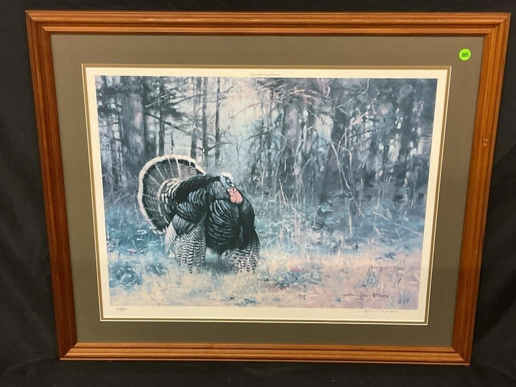 GARY MOSS ARTIST SIGNED LIMITED EDITION FRAMED &