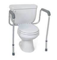 B9559  Medline Toilet Safety Rails, Height Adjusta