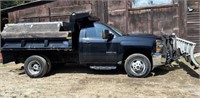2017 Chevrolet Silverado 3500HD Dump Truck w/ Plow