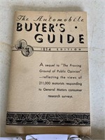 1934 Auto buyers Guide