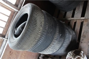 Five 15" Tires
