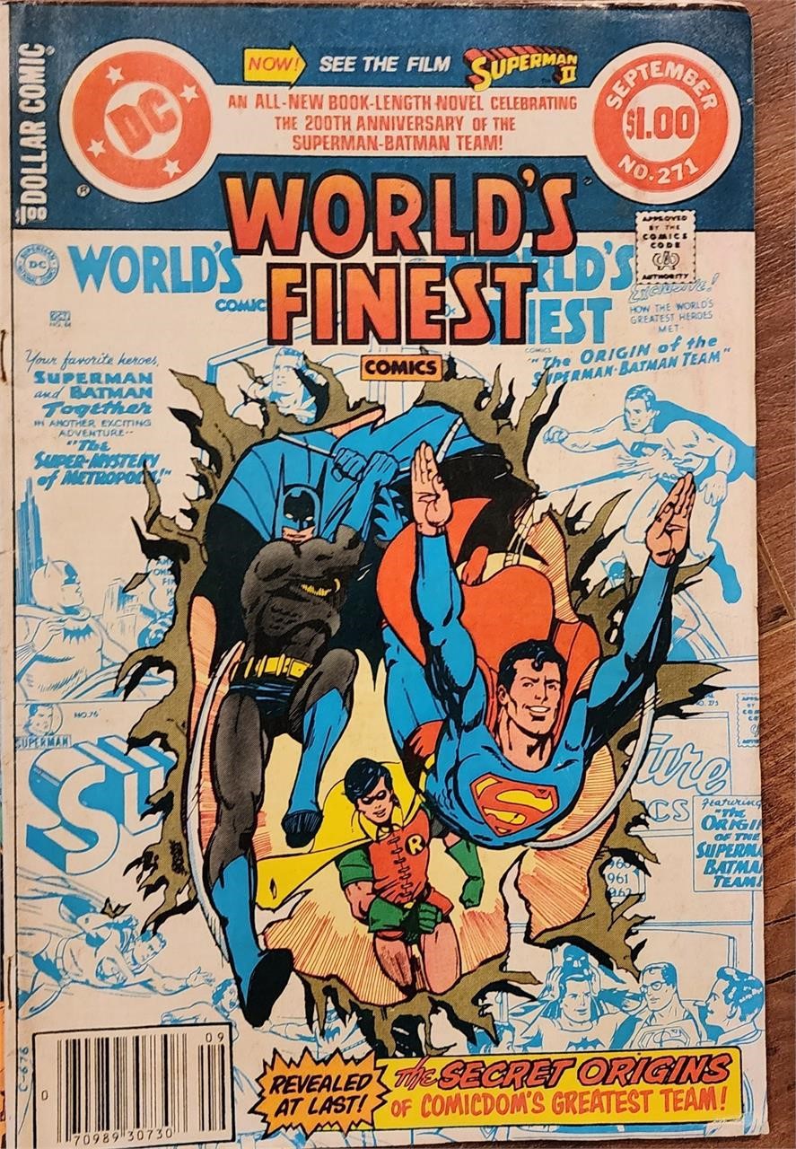Lot of 5 VTG DC Comic Books 1979 -1982