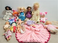Large Group of Great Dolls