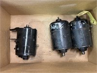 (3) Ford Model A/T Removed Starters