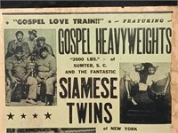 "Gospel Love Train!!" Poster Advertisement,