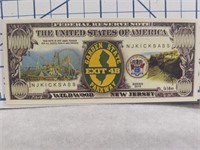 New Jersey banknote