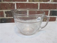 2 Quart Glass Mixing Bowl