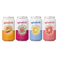 Spindrift Sparkling Water  4 Flavor  12 Fl Oz